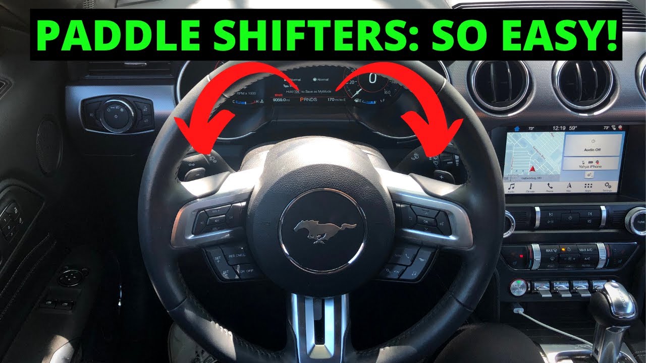 Paddle Shifters Tutorial: Easy Step by Step - MUST WATCH - YouTube