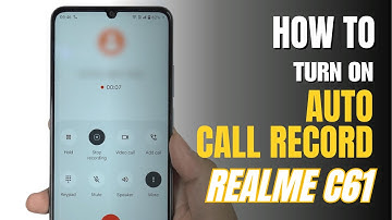 How to Enable Auto Call Recorder on Realme C61
