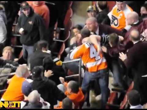 NHL Fans Fight - YouTube