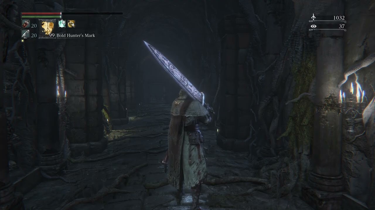 Bloodborne Beast Possessed Soul vs Silverbeast