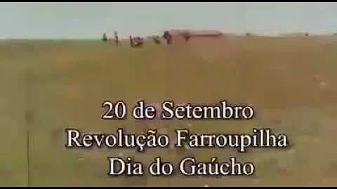 Gritos de liberdade (20 de setembro Revolução Farroupilha)