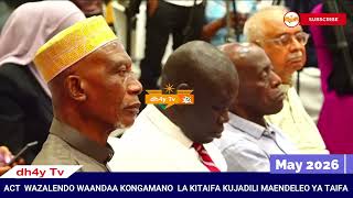 Mwelekeo wa Taifa: ACT-Wazalendo Waichambua Ripoti ya Jaji Chande na Matokeo ya Uchaguzi