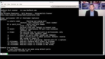Free Threaded TCP SYN Port Scanner
