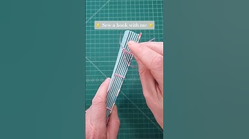 Sew a Journal with Me ✨️🪡 // Coptic Binding a Handmade Book #bookbinding #sewing #copticbinding