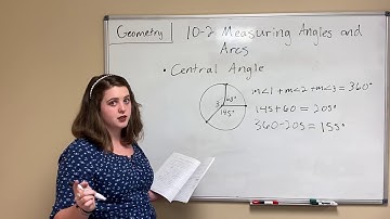 10-2 Measuring Angles and Arcs (Part 1)