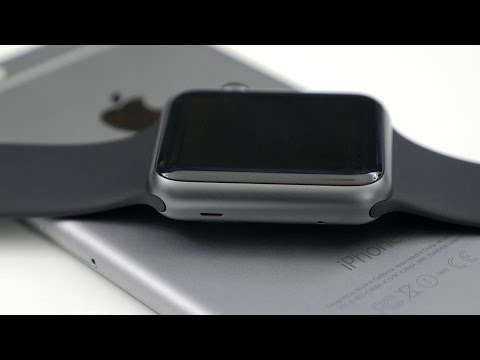 Первое включение Apple Watch Sport /Getting started Apple Watch Sport