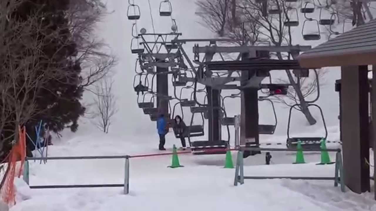 大山ホワイトリゾート　連絡下山コース