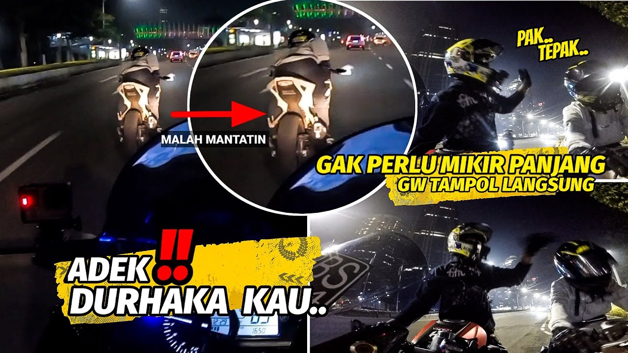 WAH PARAH SI❗Gak terima kalah speeding, Malah ini yang di lakukan nanda || Motovlog Indonesia