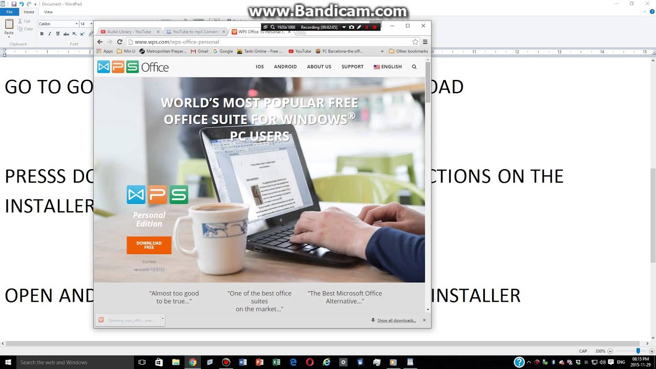How to use Microsoft Office Alternatives (PART III) ---- Tutorial Video #13
