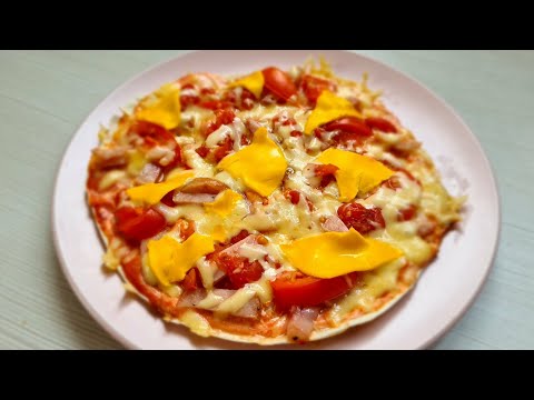 Пицца из лаваша