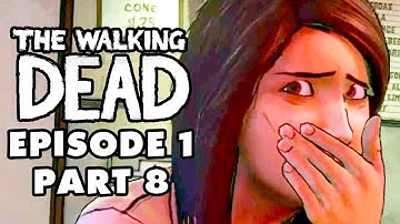 The Walking Dead Game - Episode 1, Part 8 - Pharmacy Escape! (Gameplay Walkthrough)