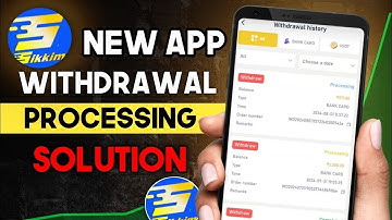 Sikkim game withdrawal prossing problem // Sabka withdraw ayega ye video dekho