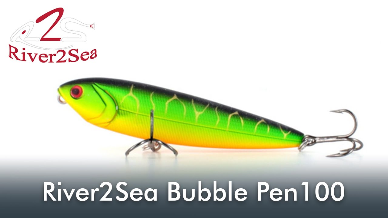 River2Sea Bubble Pen 100 - Underwater (Lure Action) 