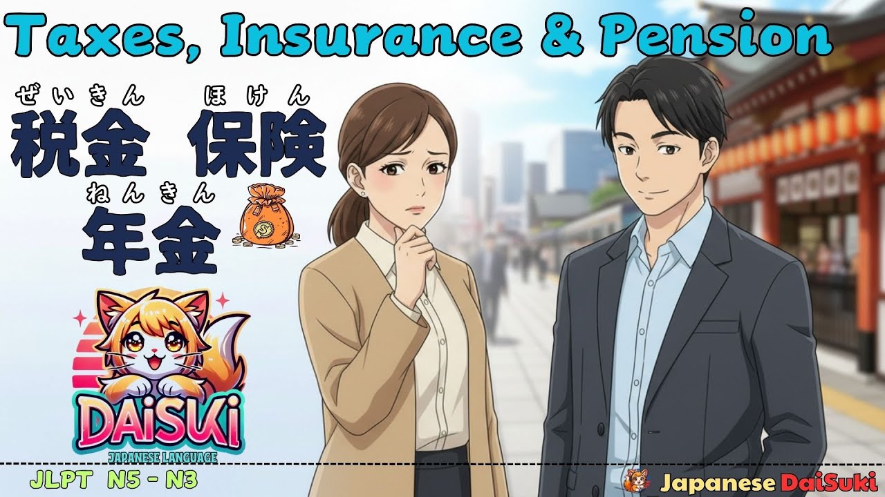 【初心者向け】税金・保険・年金　Taxes, Insurance & Pension