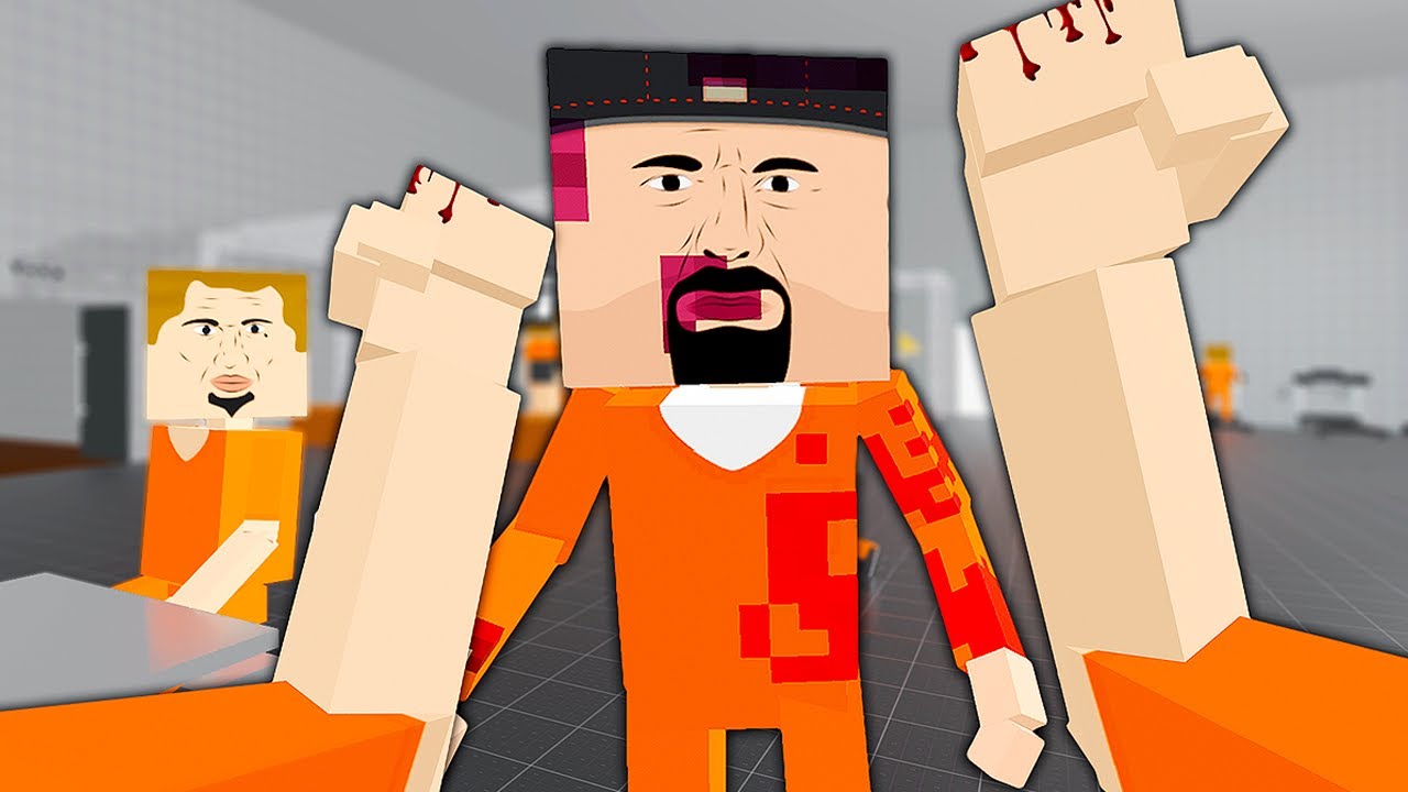 ESCAPING Prison with my Friend Paint The Town Red Multiplayer YouTube