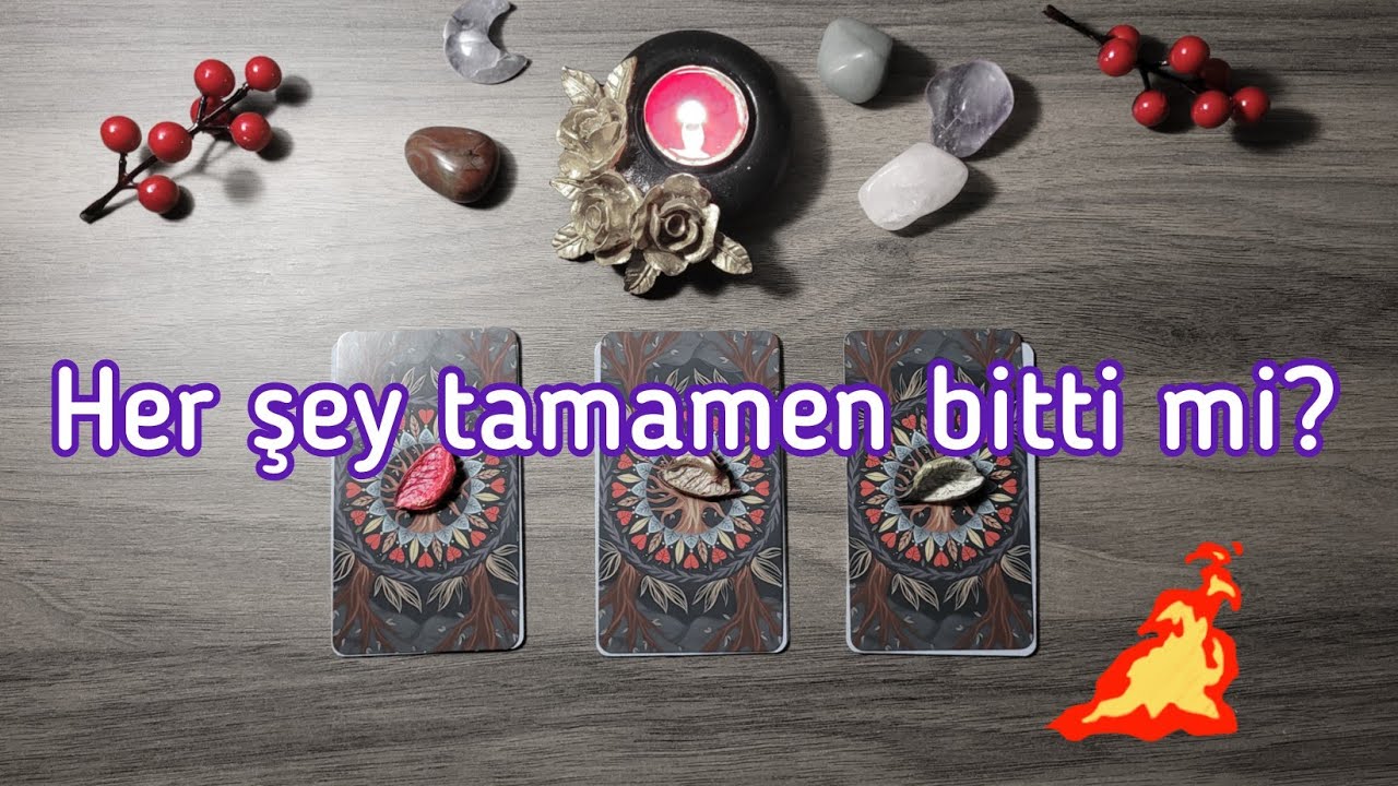 Aramızdakiler tamamen bitti mi? #desteseç #tarot #tarotdanışmanlığı