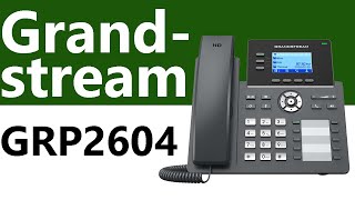 Grandstream GRP2604 3 line SIP Phone - Product overview