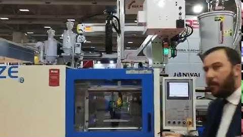 BLAZE 1400 injection molding machines show in Plastic Euroasia
