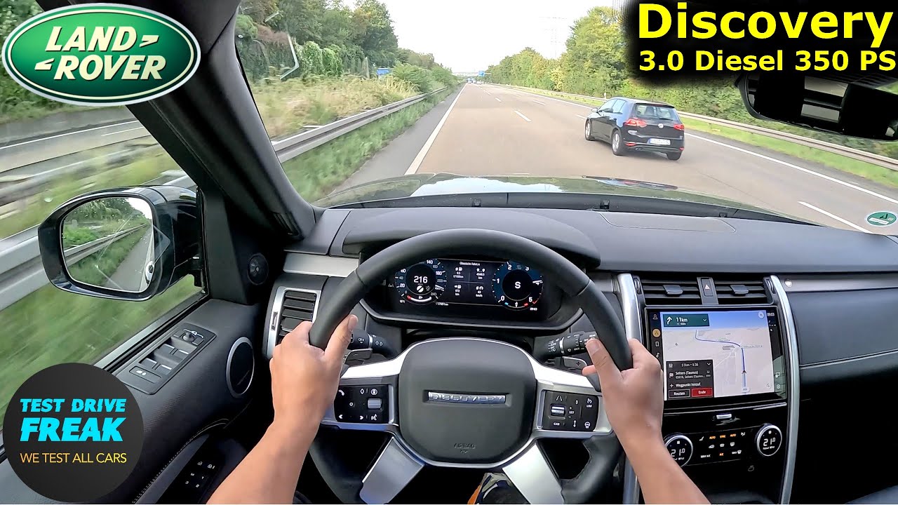 2025 Land Rover Discovery D350 (350 PS) TOPSPEED POV 🚙 Autobahn Drive | No Speed Limit