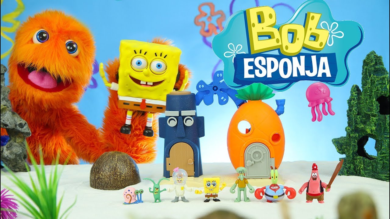 Play Doh Plancton Bob Esponja Squarepants Imaginext juego juguetes Super  Unboxing para niños - YouTube
