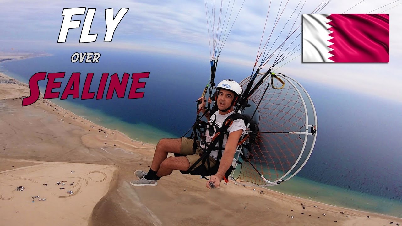 FLY over Sealine Beach – Paramotor Qatar