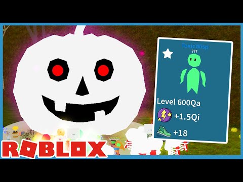 Halloween Update Summing Giant Pumpkin Godly Pets Roblox Unboxing Simulator Youtube - spongebob and patrick in a pumpkin roblox