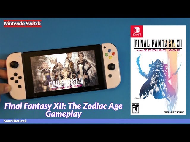 Final Fantasy XII [ The Zodiac Age ] (Nintendo Switch) NEW