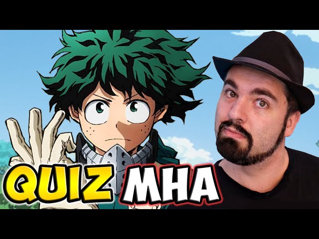 MY HERO ACADEMIA VOICE QUIZ 🥦💥❄️ Guess the character