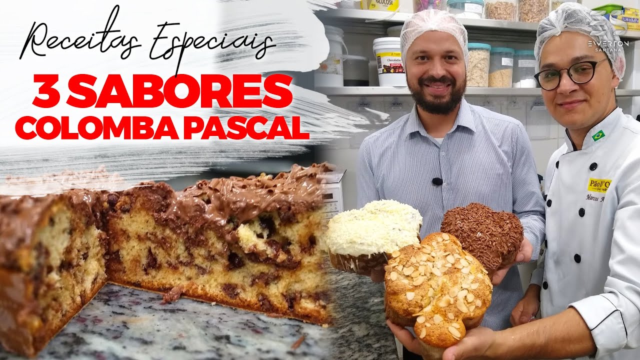 3 Sabores da Espetacular Colomba Pascal do Chef Marcos Aurélio | Ewerton Santana - Olho de Dono