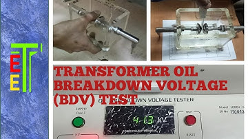 HOW TO TEST BDV OF TRANSFORMER OIL