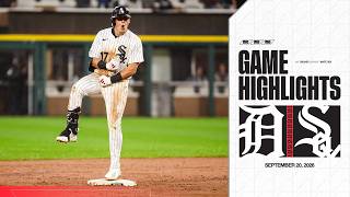 HIGHLIGHTS: White Sox Secure Series Win Over Tigers (9.20.26) screenshot 1