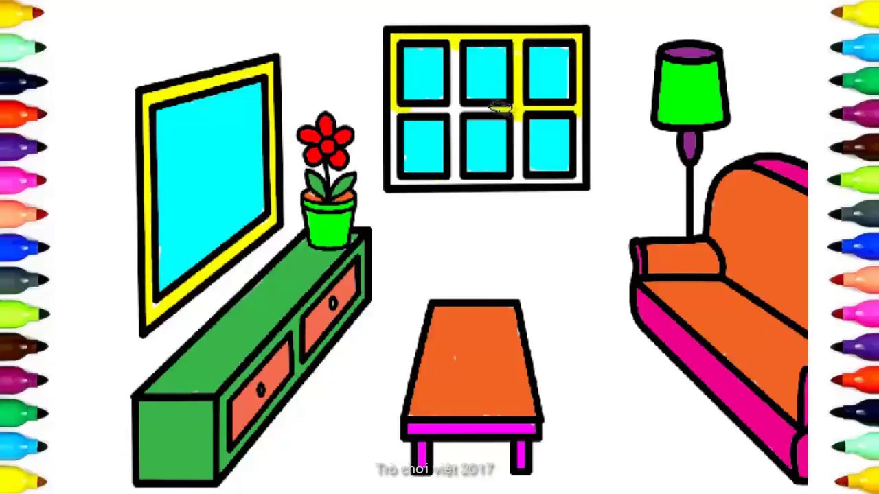 Bản vẽ phối cảnh phòng khách 4 nguyên tắc cần biết top 50 cách vẽ phòng  khách đơn giản đẹp nhất