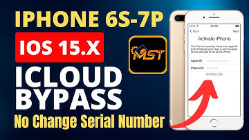 iPhone 6S / 7 / 7 Plus iOS 15.X iCloud Bypass / Hello Screen Without Change SN 2023