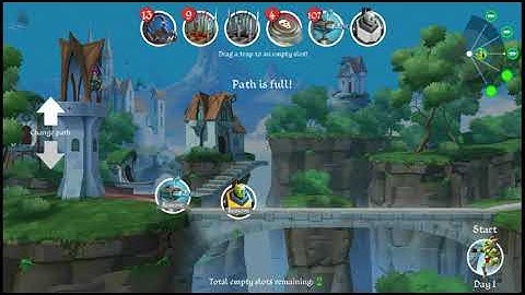 Tiny archers game Lily Hard mode day 1