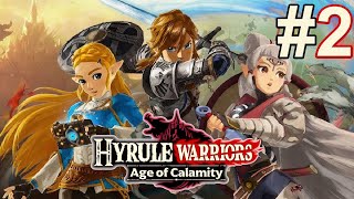 Hyrule Warriors: Age of Calamity (Switch) Gameplay Walkthrough Part 2 - Full Game [1080p 60fps]