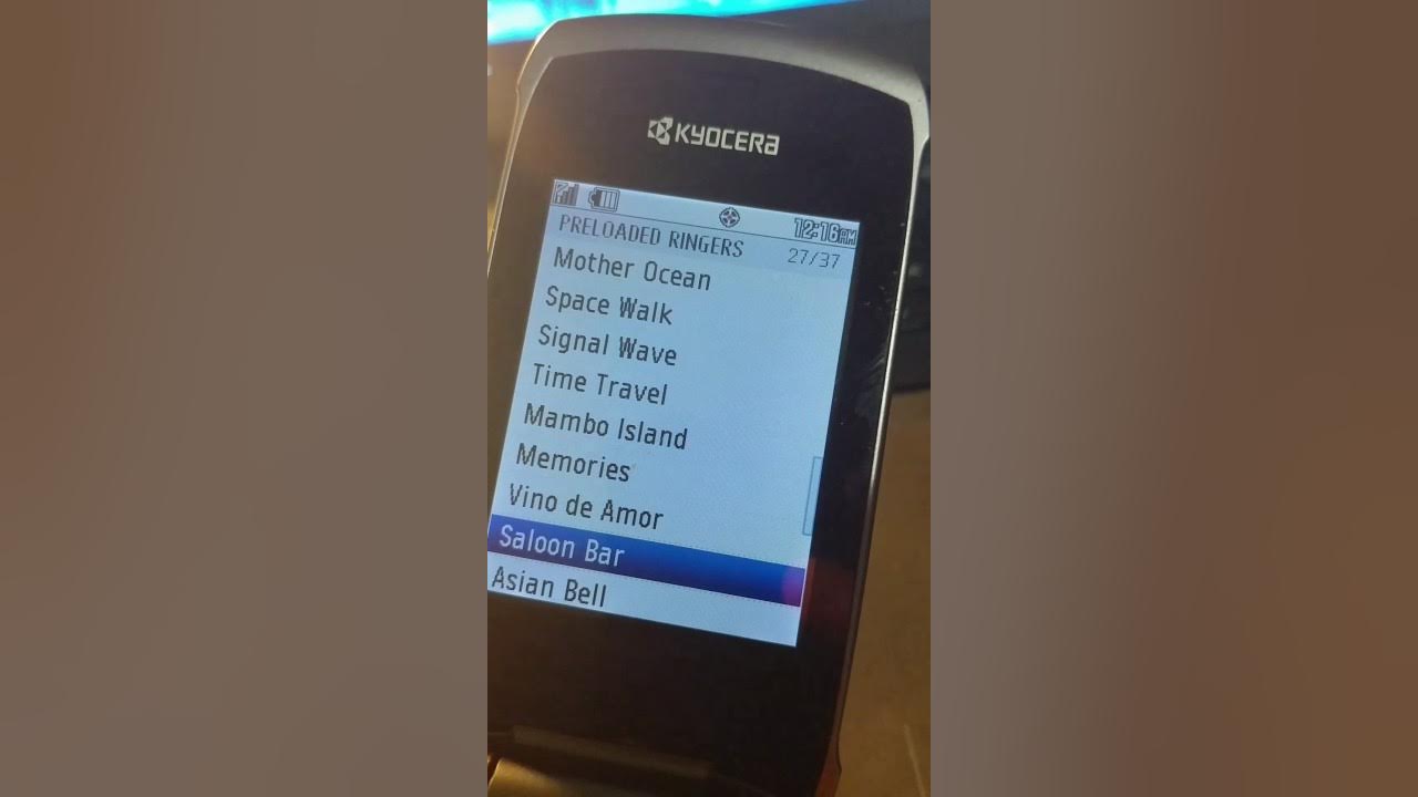 Kyocera Kona ringtones YouTube