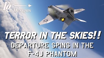 Realistic spin performance in the DC Designs F-4J Phantom II, in Microsoft Flight Simulator!