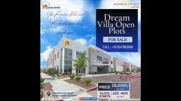 Nehru Zoo Park | Clubhouse | Swimming pool | Microsoft Data Center | shadnagar open plot |9347863999