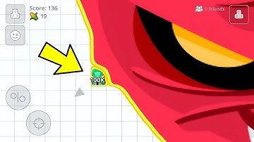 Can I Survive With 99,999 Mass? (Agar.io Mobile)