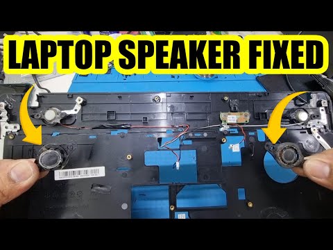 How to fix laptop speaker not working toshiba diy tutorial restoration repairing speakerlaptop