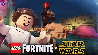 ¿COMO HICE MI PUEBLO de STAR WARS en LEGO FORTNITE?