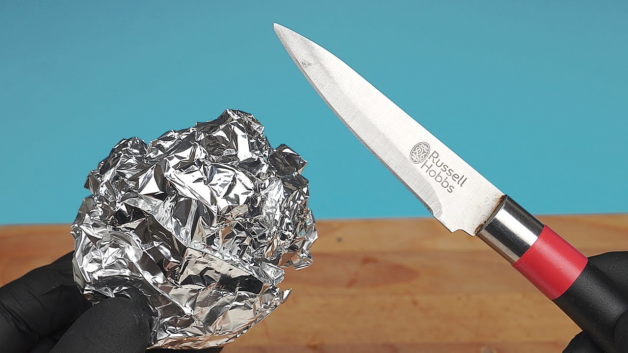How To Sharpen a Knife To Razor Sharp YouTube