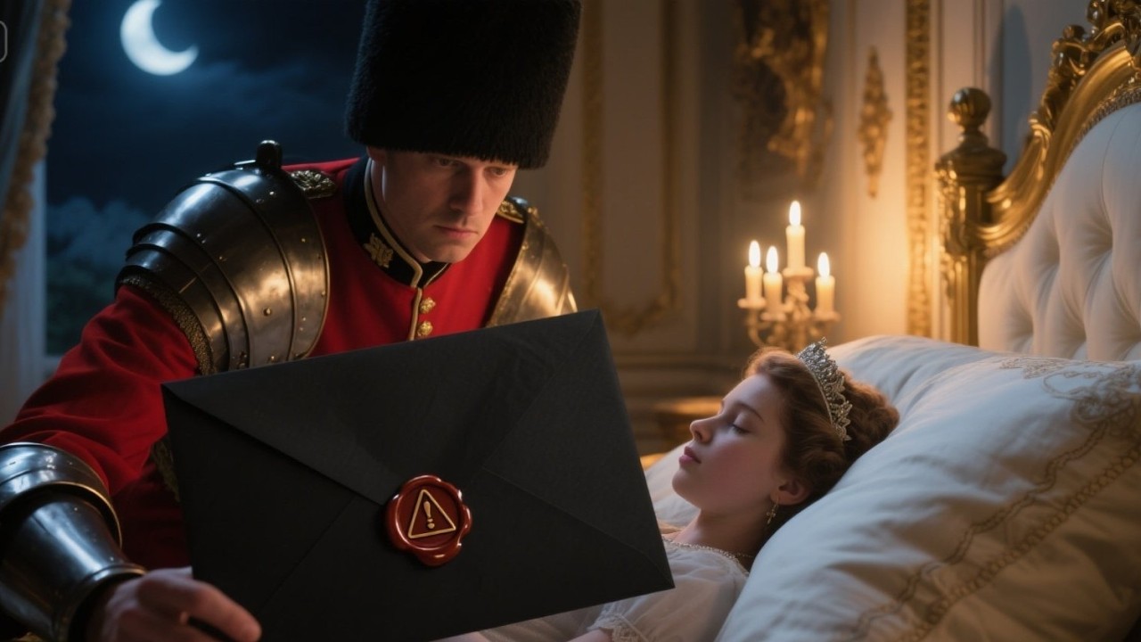 Kings Guard Detected Jet-Black Envelope Concealed Under Princess Charlottes Pillow Shocking Warning