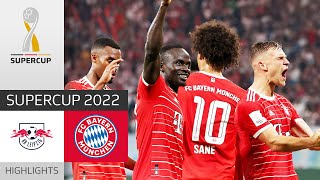 Mane off the mark | RB Leipzig - FC Bayern München 3-5 | Highlights | DFL-Supercup 2022 screenshot 5