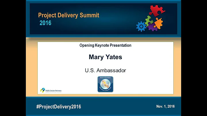 PD2016 Keynote: Ambassador Mary Yates