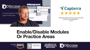 How to Enable or Disable Modules in Dibcase