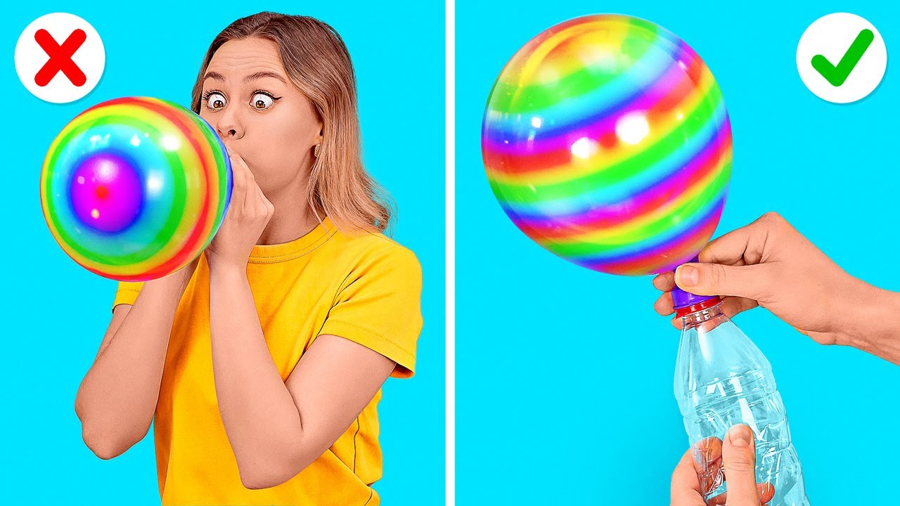 Rainbow Hacks And Crafts Cool Girly And Beauty Hacks By 123 Go Like Youtube