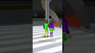 Yutablue & Mioning Haunted By Monster Red Minotaur 09 In Sakura School Simulator