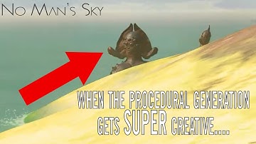 when the procedural generation in No Man