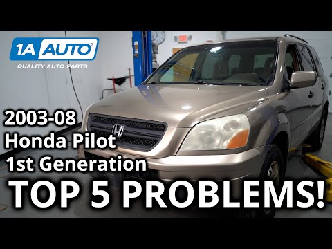 Top 5 Problems Honda Pilot SUV 1st Generation 2003-08